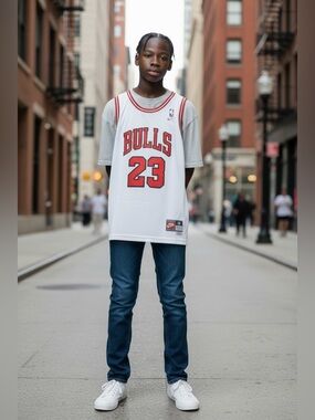 Brand New with tag official NIKE Michael JORDAN Jersey #23 bulls